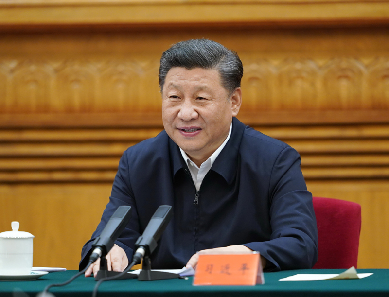 7月21日，中共中央總書記、國家主席、中央軍委主席習(xí)近平在京主持召開企業(yè)家座談會并發(fā)表重要講話。新華社記者 岳月偉 攝